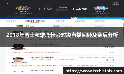 2018年勇士与雄鹿精彩对决直播回顾及赛后分析
